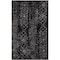 Safavieh Adirondack Power Loomed Rectangle Rug- Black - Silver- 4 x 6 ft. ADR111C-4 - alternate 2